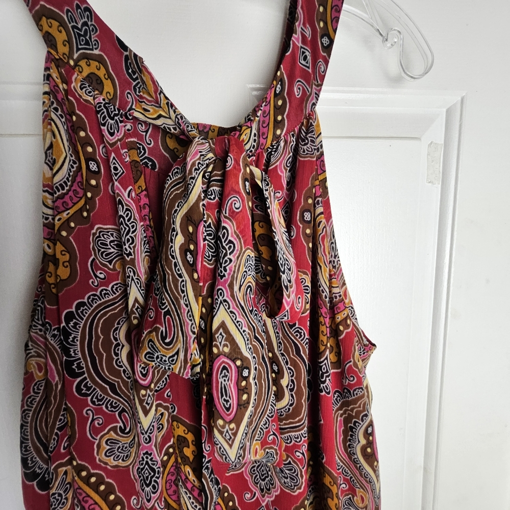 A WILD THYME Women Print Tunic/Dress Size Large - Picture 3 of 9